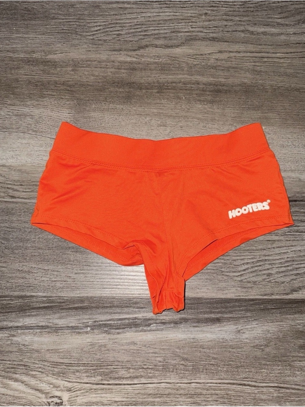 Used Hooter's Girl Uniform Shorts
Orange Thong Cut * Size Small*